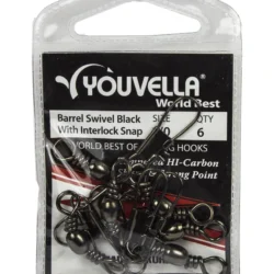 Youvella Swivel Snap 1/0 (6 per pack)