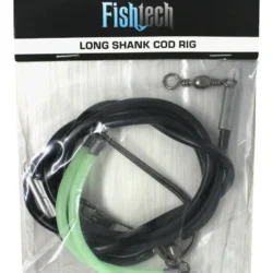 Fishtech Cod Long Shank Rig  (2 hook)