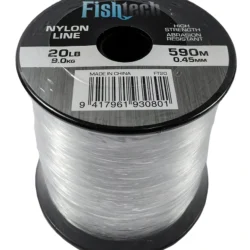 Nylon Fishing Line -  20LB - 590m Rolls - FishTech