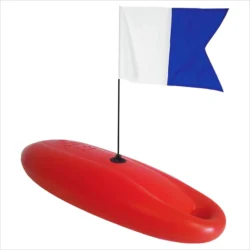 12 Litre Rigid Float  with Flag and Weight - Rob Allen