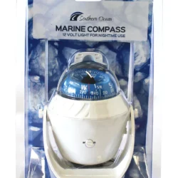 Southern Ocean  Boat Compass White