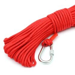 20M Salvage Rope for Fishing Magnets with saftey Buckle 20m x 8mm