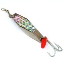 MeanFish Hex Wobbler Lure - Silver