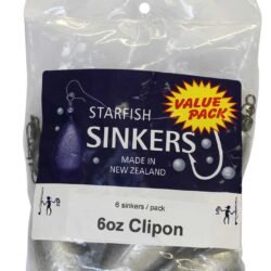 Starfish Clip-On Swivel Sinkers - Value Packs