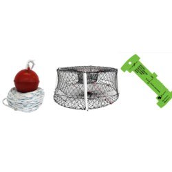 Crayfish Bundle Pot, Ropes  Floats and Measure