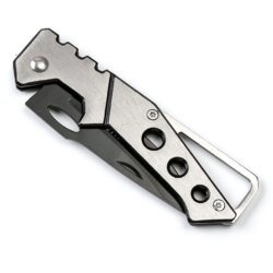 Pocket Knife with Stainless Steel  Silver Handle