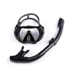 Adult Silicone Mask and Snorkel Set