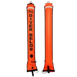 Dive Safety 120cm Surface Marker Buoy Orange