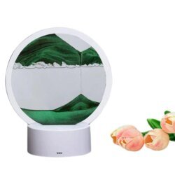 Colorful Crystal Nightlight Led 3D with Crystal Sand